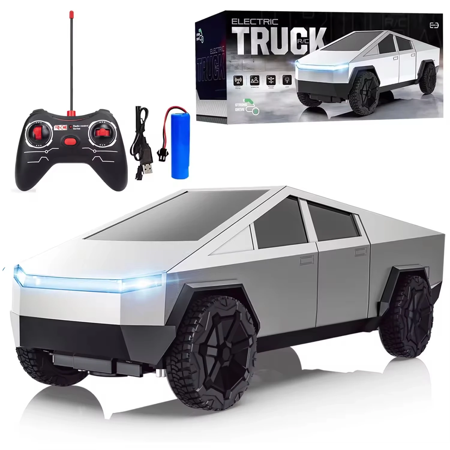Rc Hobby Tech Bali - 1:24 RC Cybertruck Pickup 4WD Off-Road