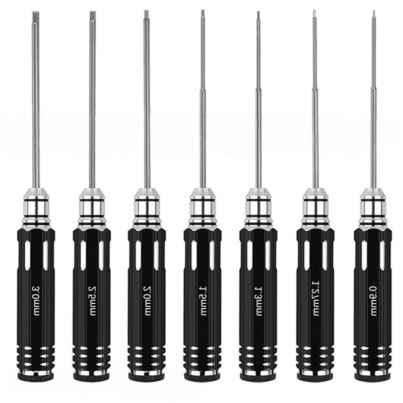 Rc Hobby Tool Kit - A25I-RC Gereedschapsset 7-delige precisie-inbussleutelset voor hobby