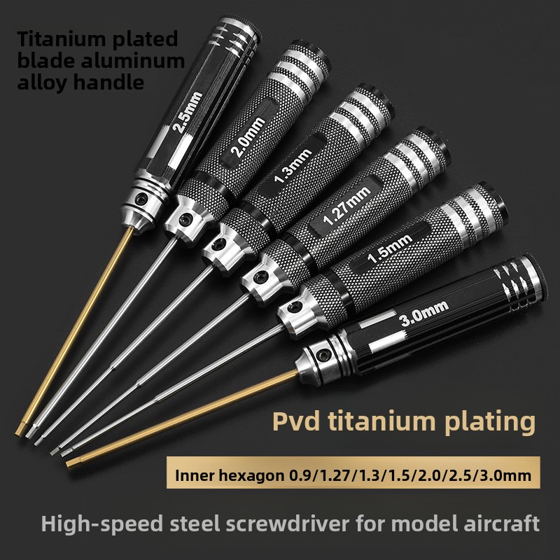HSS/TiCN Hex-schroevendraaiers - Rc Hobby Tool Kit recensie en prijs