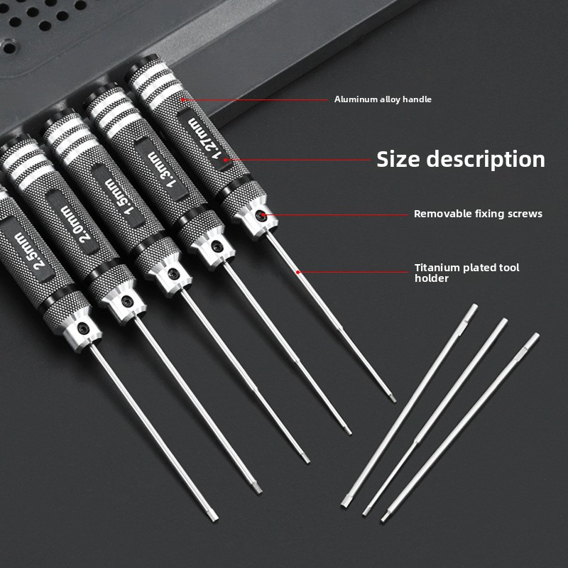 HSS/TiCN Hex-schroevendraaiers - Rc Hobby Tool Kit recensie en prijs