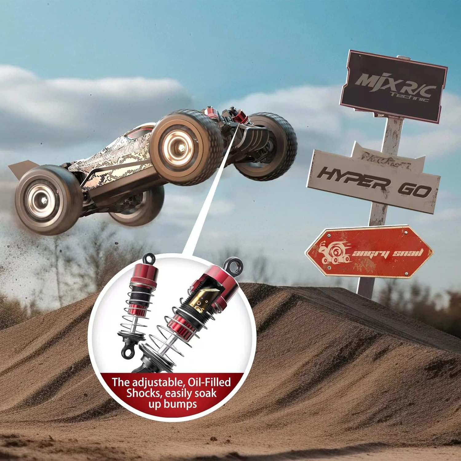 1/16 Schaal RTR Brushless RC B - Rc Hobby Grade Truck recensie en prijs