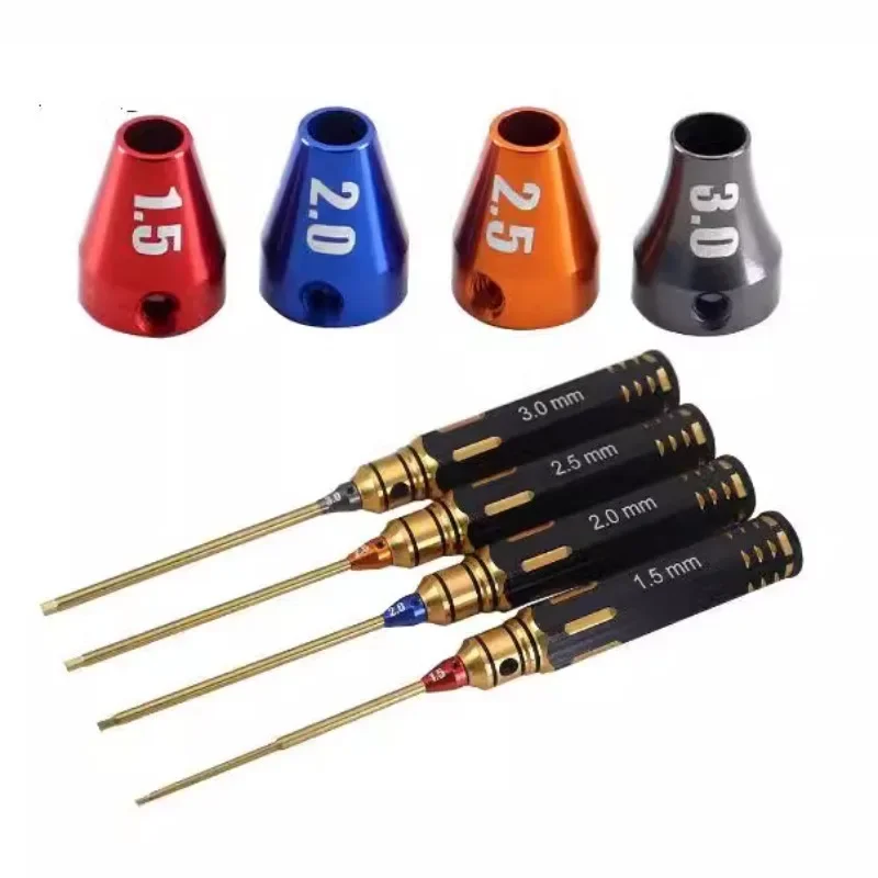 4 stks/set Titanium Plating 1. - Rc Hobby Tool Kit recensie en prijs