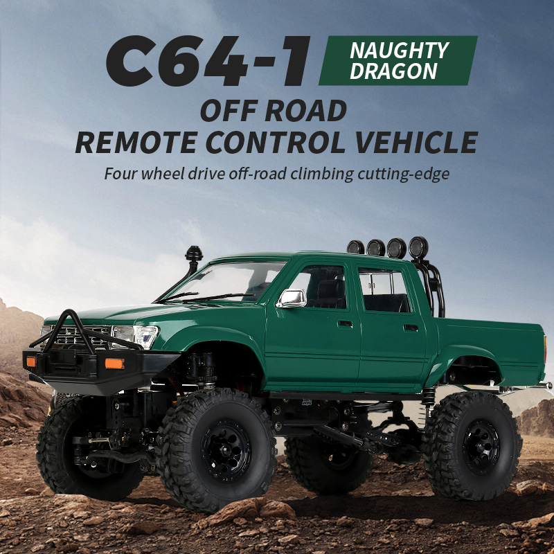 Volledige Schaal WPL C64 4WD K - Rc Hobby Grade Truck recensie en prijs