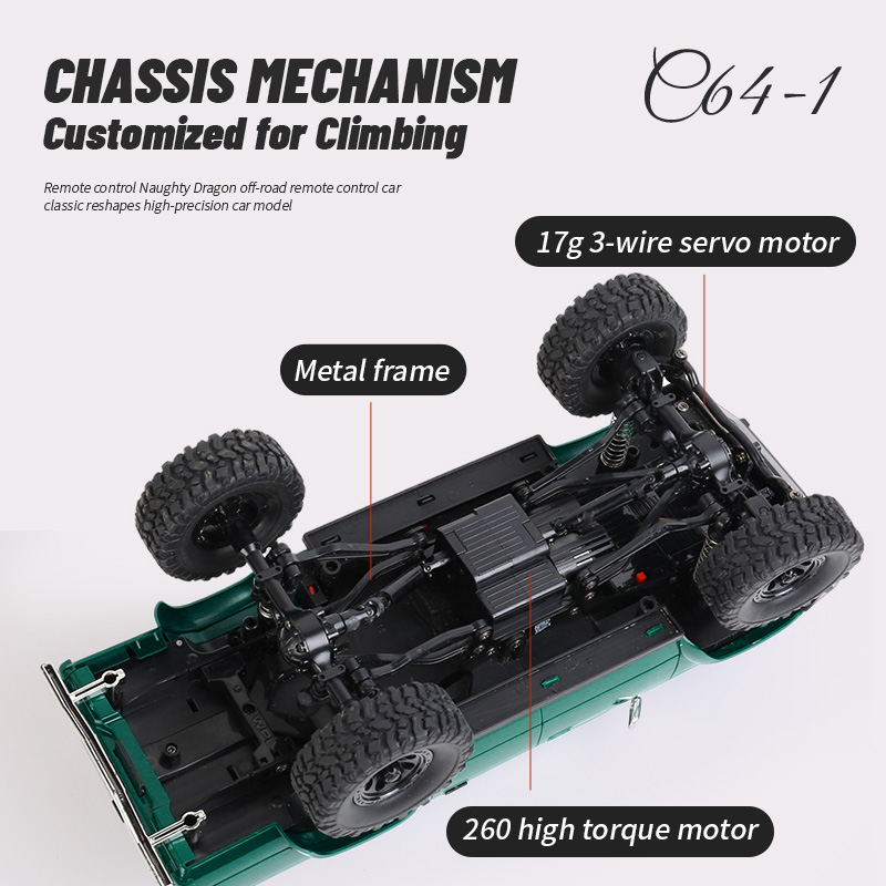 Volledige Schaal WPL C64 4WD K - Rc Hobby Grade Truck recensie en prijs