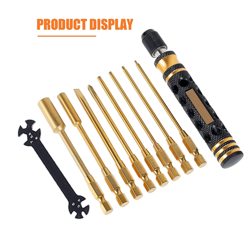 9-in-1 RC gereedschapsset, RC  - Rc Hobby Tool Kit recensie en prijs