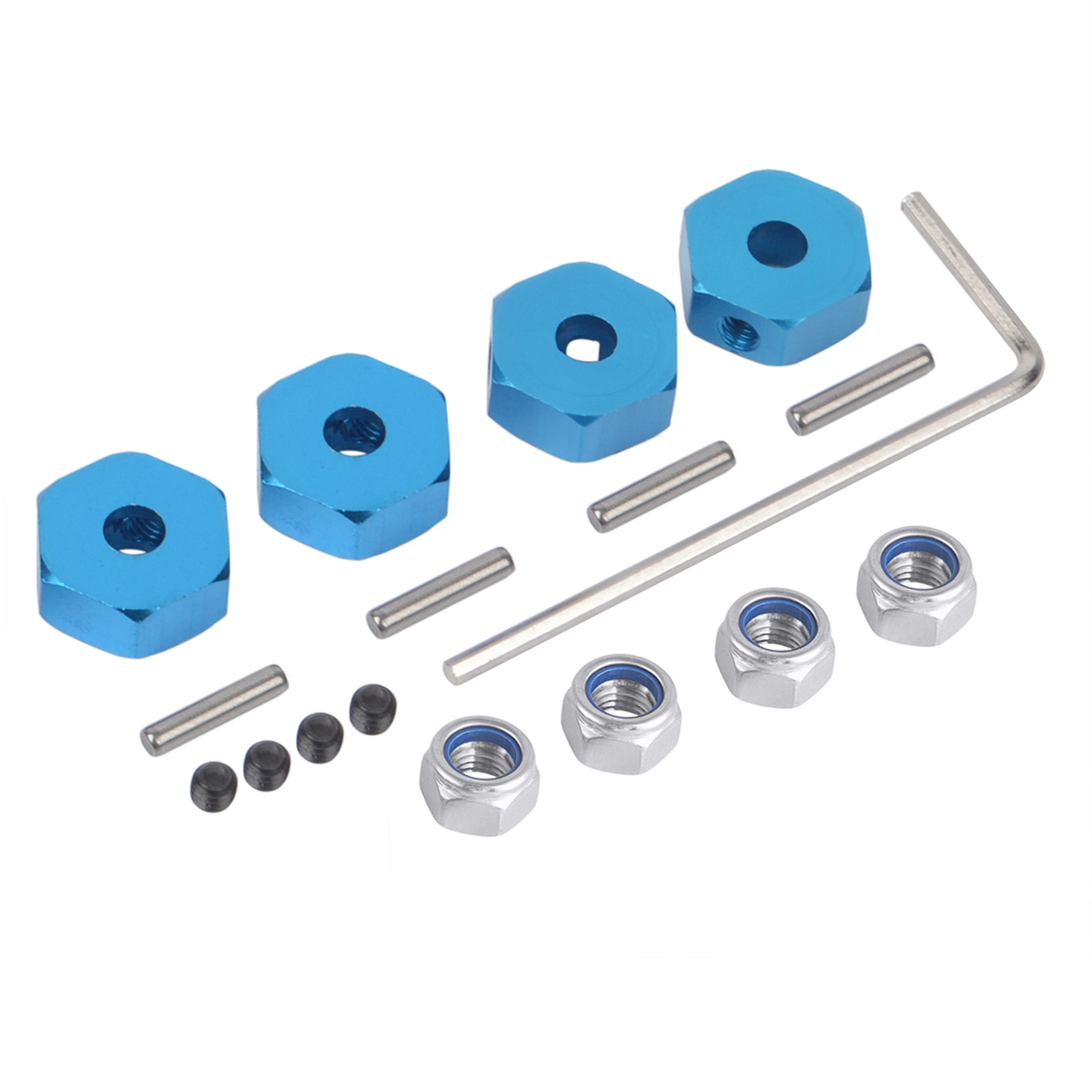 Aluminium 12mm wielhexnaven aa - Rc Hobby Grade Truck recensie en prijs