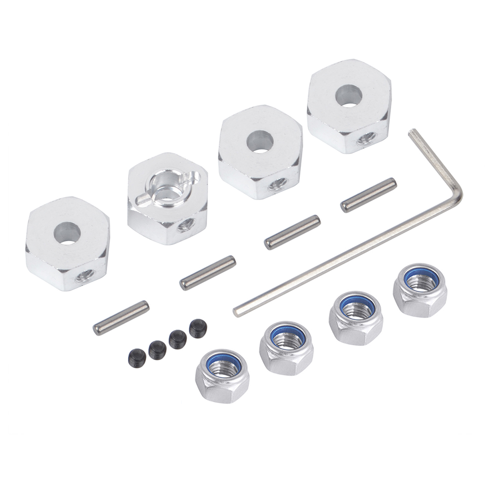 Aluminium 12mm wielhexnaven aa - Rc Hobby Grade Truck recensie en prijs